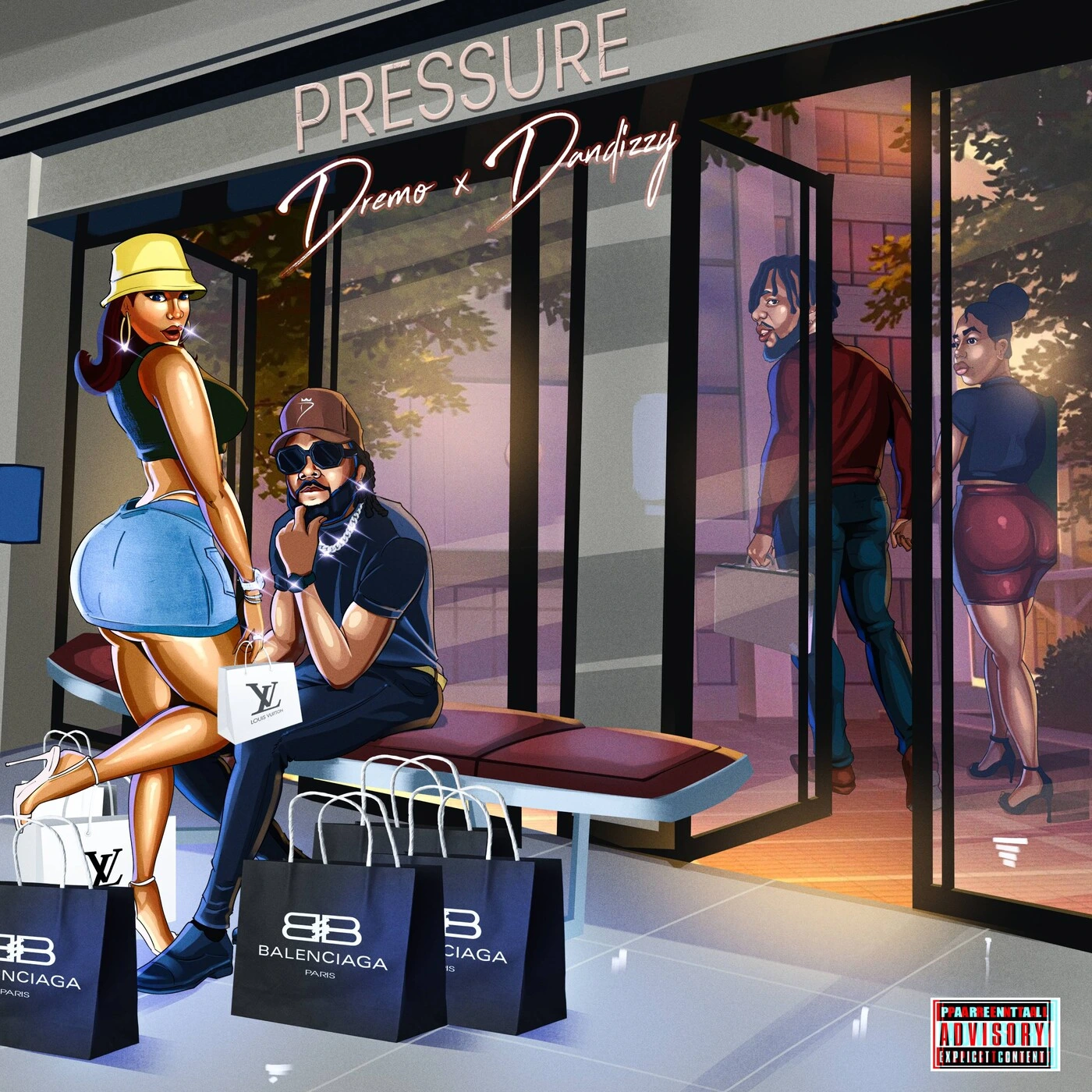 Dremo – Pressure Ft. DanDizzy 2 Album cover