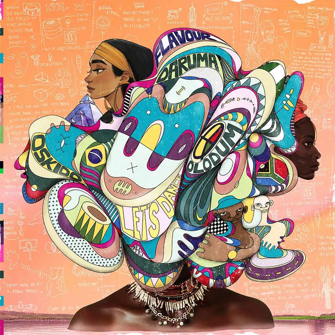 Flavour – Lets Dance Ft. Oskido, Olodum & X-Wise 2 Album cover